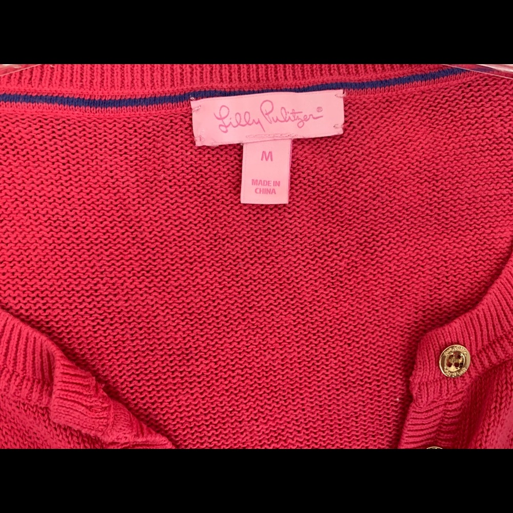 LILY PULITZER SWEATER size M - Picture 3 of 4